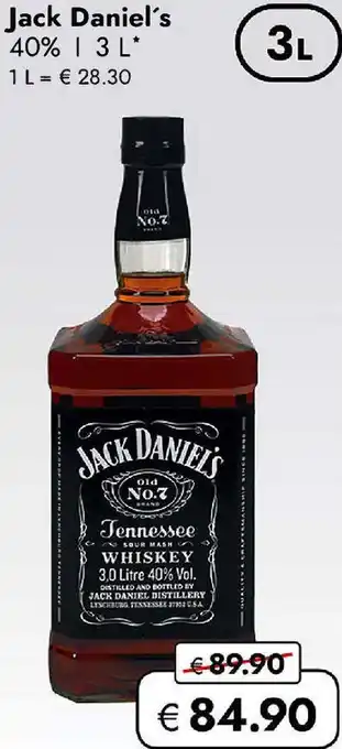 Travel FREE Jack Daniel's Angebot