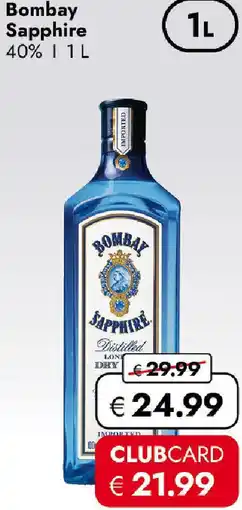 Travel FREE Bombay Sapphire Angebot