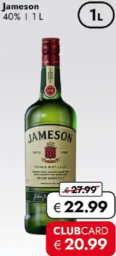 Travel FREE Jameson Angebot