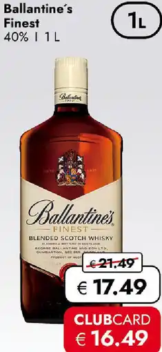 Travel FREE Ballantine's Finest Angebot