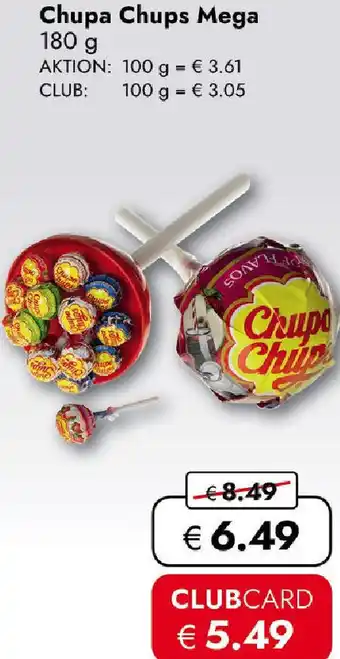 Travel FREE Chupa Chups Mega Angebot