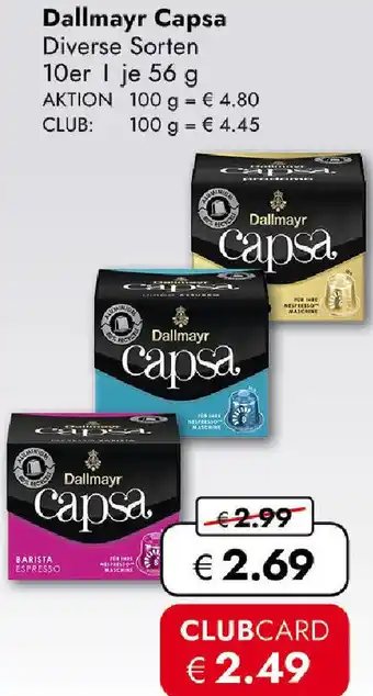 Travel FREE Capsa Angebot