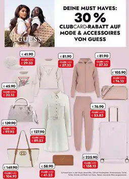 Travel FREE Auf mode & accessoires von guess Angebot