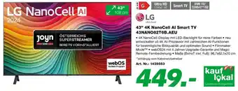 EP 43" 4K NanoCell Al Smart TV Angebot