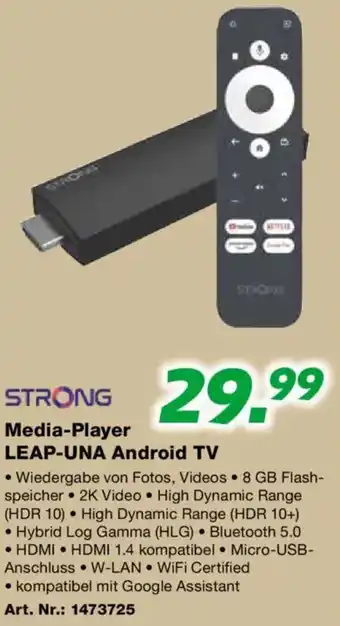 EP Media-Player LEAP-UNA Android TV Angebot