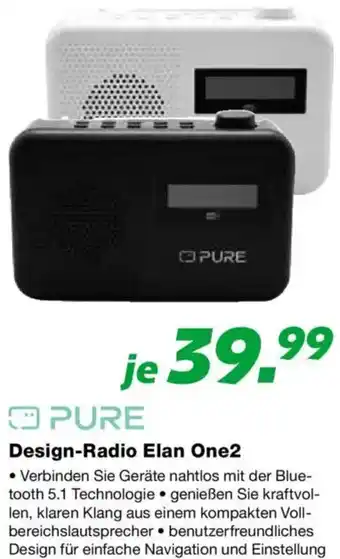 EP Design-Radio Elan One2 Angebot