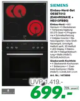 EP Einbau-Herd-Set Angebot