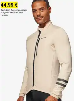 Decathlon Radtrikot Zwischensaison langarm Rennrad EDR Angebot