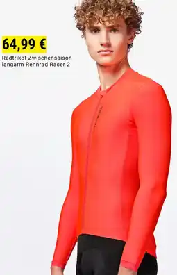 Decathlon Radtrikot Zwischensaison langarm Rennrad Racer 2 Angebot