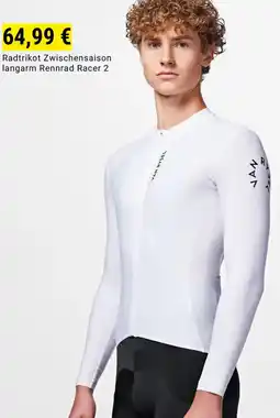 Decathlon Radtrikot Zwischensaison langarm Rennrad Racer 2 Angebot