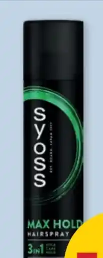 PENNY Syoss Haarspray Angebot