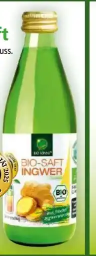 Norma Bio Sonne Ingwersaft Angebot