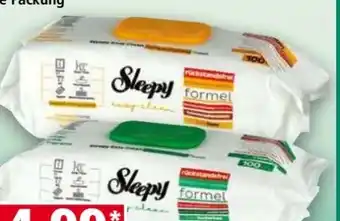 Norma Sleepy Reinigungstücher Angebot