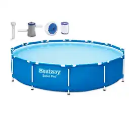 Lidl Pool „Steel Pro“, Ø ca. 3,6 m Lidl Angebot
