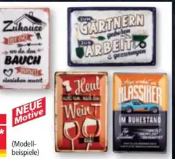 Norma Bella Casa Retro-Metallschilder Angebot