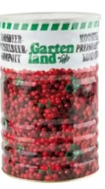 Transgourmet Gartenland Moosbeer-Preiselbeerkompott Angebot