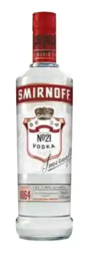 Transgourmet Smirnoff Vodka No. 21 Angebot
