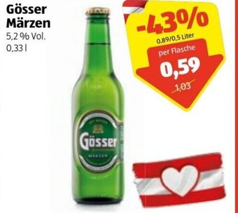 Hofer Gösser Märzen Angebot