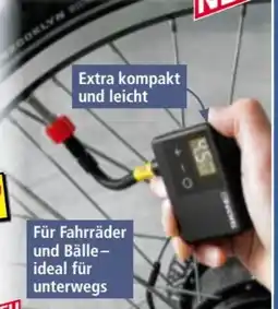 Norma Büchel Kompakte Akku-Fahrradpumpe Angebot