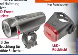 Norma Top Velo Wasserdichtes Akku-Fahrrad-Leuchten-Set Angebot