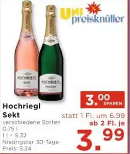 Unimarkt Hochriegl Sekt Angebot