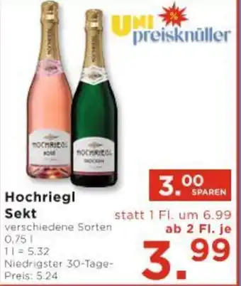 Unimarkt Hochriegl Sekt Angebot