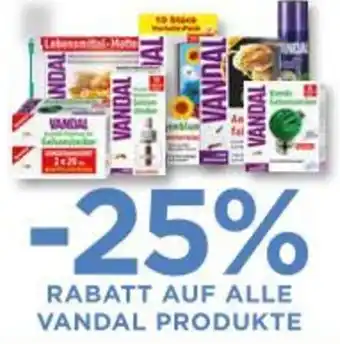 Unimarkt Rabatt auf alle vandal produkte Angebot