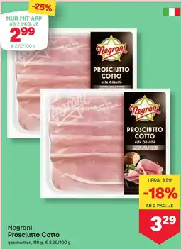 MPreis Prosciutto Cotto Angebot