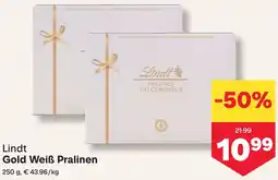 MPreis Gold Weiß Pralinen Angebot