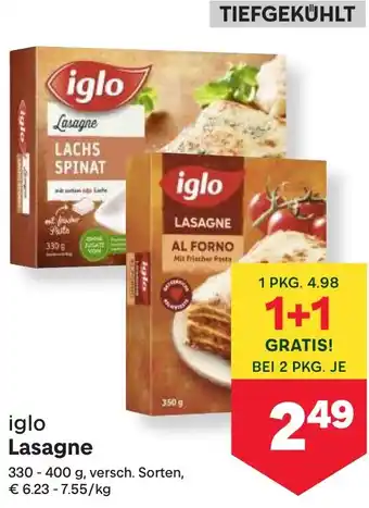 MPreis Lasagne Angebot