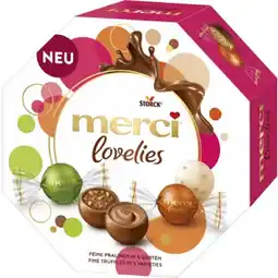 MPreis Storck Merci Lovelies verschiedene Sorten MPREIS Angebot