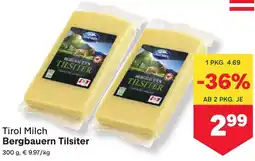 MPreis Bergbauern Tilsiter Angebot