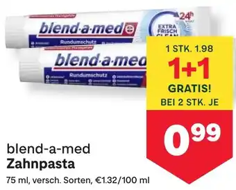 MPreis Zahnpasta Angebot
