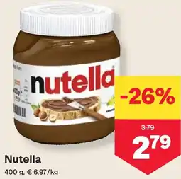 MPreis Nutella Angebot