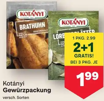 MPreis Gewürzpackung Angebot