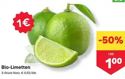 MPreis Bio-Limetten Angebot