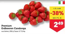 MPreis Premium Erdbeeren Candonga Angebot