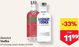 MPreis Vodka Angebot
