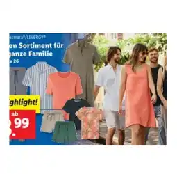 Lidl Esmara/LIVERGY Leinen Sortiment für die ganze Familie Lidl Angebot