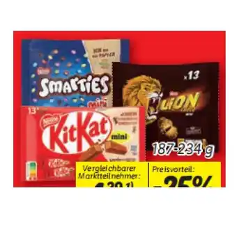 Lidl Lion, KitKat Smarties Minis Lidl Angebot