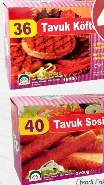 ETSAN Burger Angebot