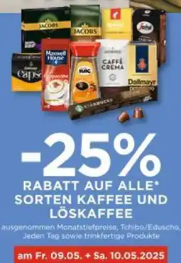 Unimarkt Rabatt auf alle sorten kaffee und löskaffee Angebot