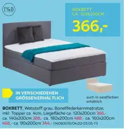 Möbelix Boxbett Angebot