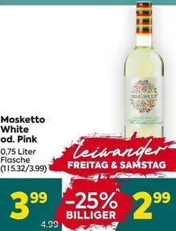 Billa Mosketto White od. Pink Angebot