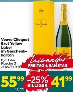 Billa Brut Yellow Label Angebot