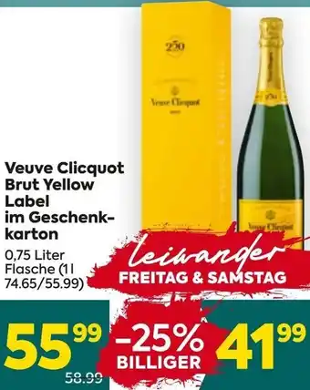Billa Brut Yellow Label Angebot