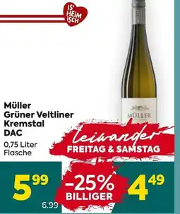 Billa Grüner Veltliner Kremstal DAC Angebot