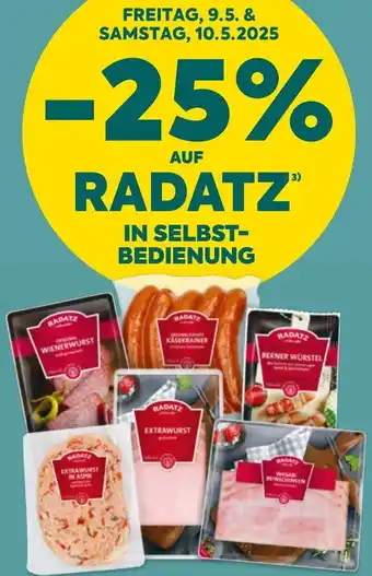 Billa Auf radatz in selbst- bedienung Angebot