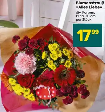 Billa Blumenstrauß Alles Liebe Angebot
