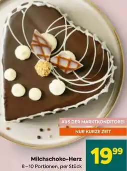 Billa Milchschoko-Herz Angebot